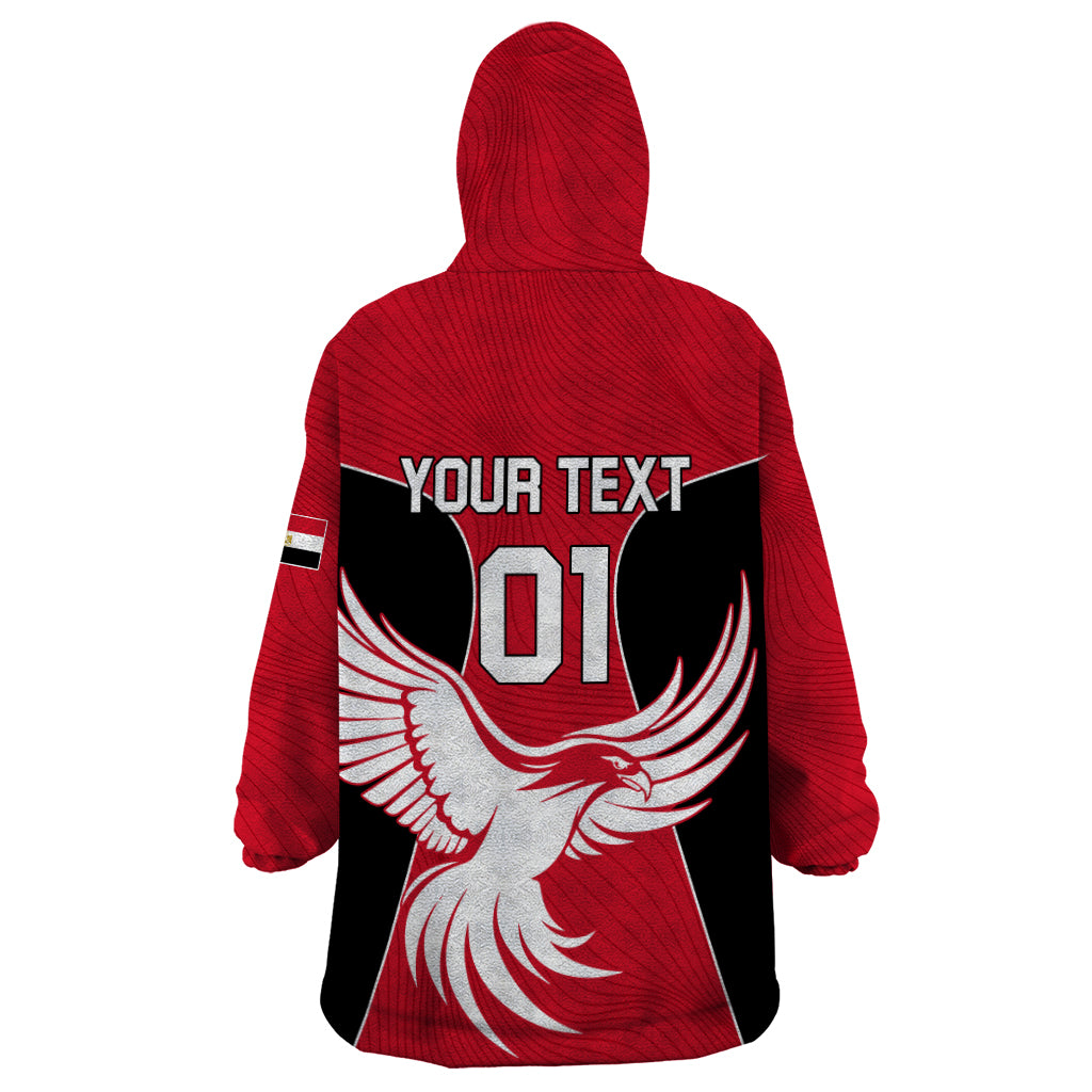 Egypt Football Wearable Blanket Hoodie Go The Pharaohs - Wonder Print Shop