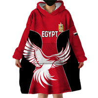 Egypt Football Wearable Blanket Hoodie Go The Pharaohs - Wonder Print Shop