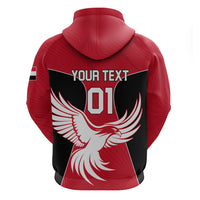 Egypt Football Zip Hoodie Go The Pharaohs - Wonder Print Shop