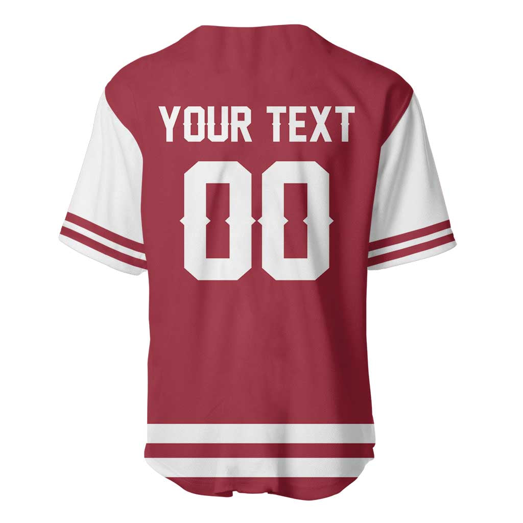 Custom Hockey 2026 Latvia Baseball Jersey Latvians Go Champions