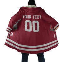 Custom Hockey 2026 Latvia Cloak Latvians Go Champions
