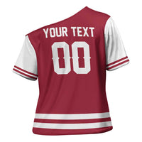 Custom Hockey 2026 Latvia Cross Shoulder Shirt Latvians Go Champions