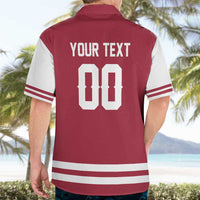 Custom Hockey 2026 Latvia Hawaiian Shirt Latvians Go Champions