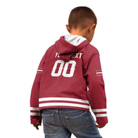 Custom Hockey 2026 Latvia Kid Hoodie Latvians Go Champions