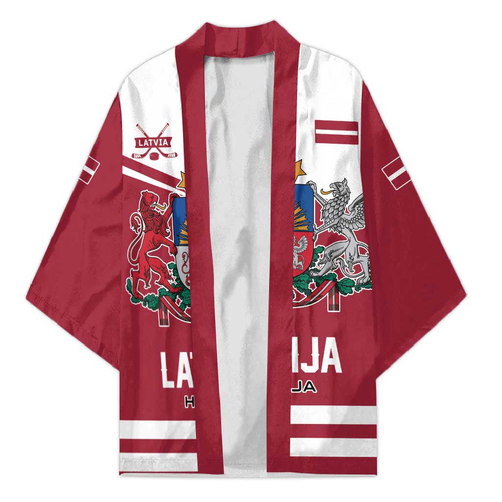 Custom Hockey 2026 Latvia Kimono Latvians Go Champions