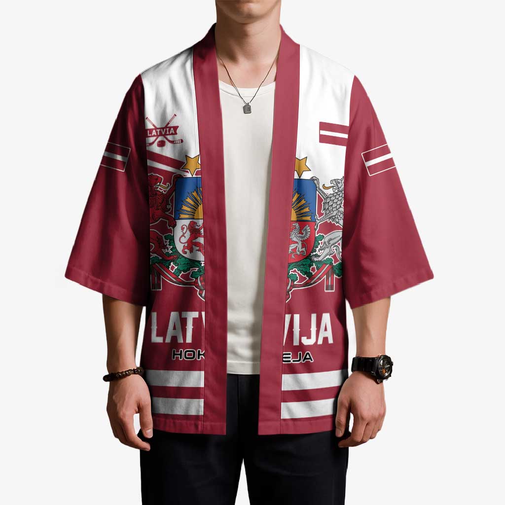 Custom Hockey 2026 Latvia Kimono Latvians Go Champions