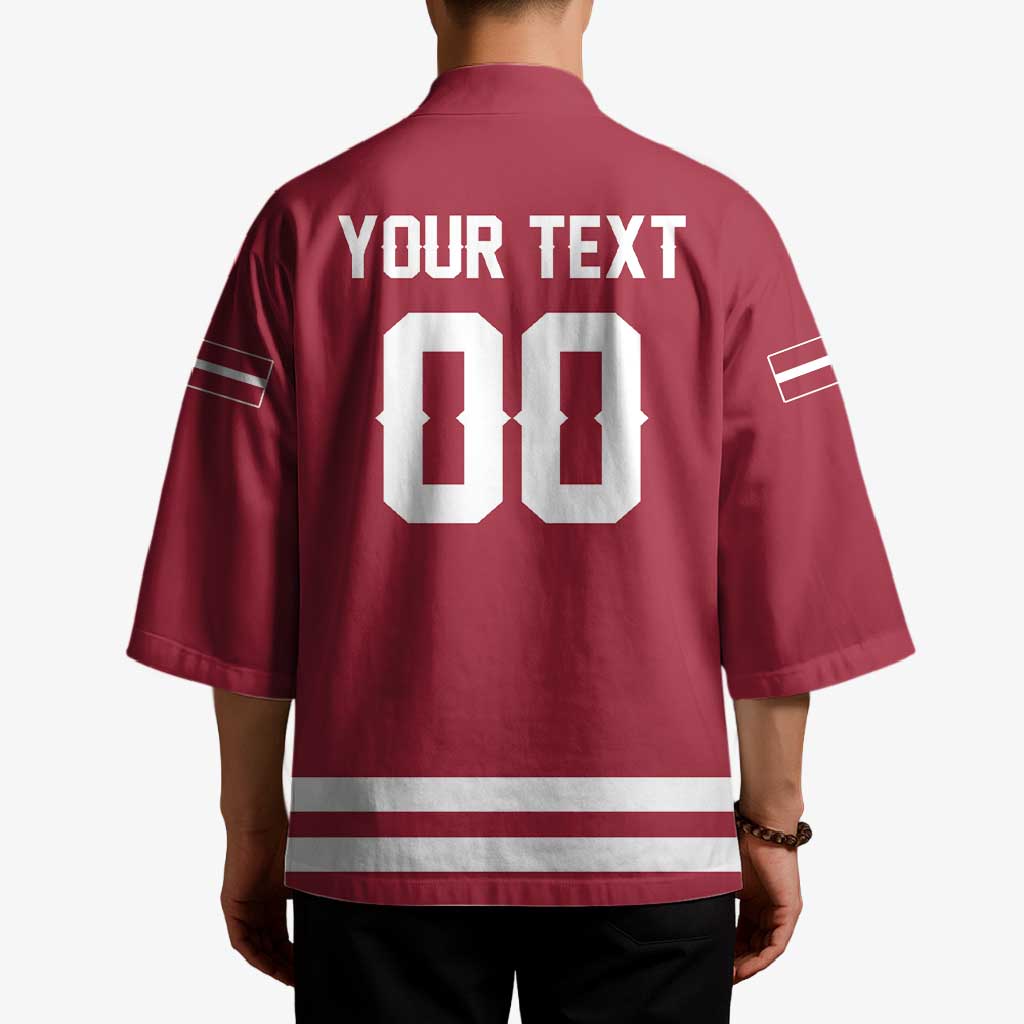 Custom Hockey 2026 Latvia Kimono Latvians Go Champions