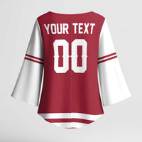 Custom Hockey 2026 Latvia Kimono Sleeve Blouse Latvians Go Champions