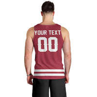 Custom Hockey 2026 Latvia Men Tank Top Latvians Go Champions