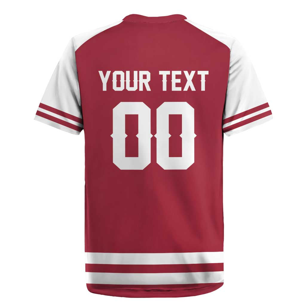 Custom Hockey 2026 Latvia Rugby Jersey Latvians Go Champions