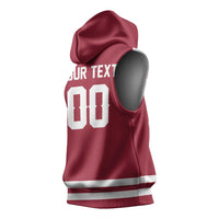 Custom Hockey 2026 Latvia Sleeveless Hoodie Latvians Go Champions