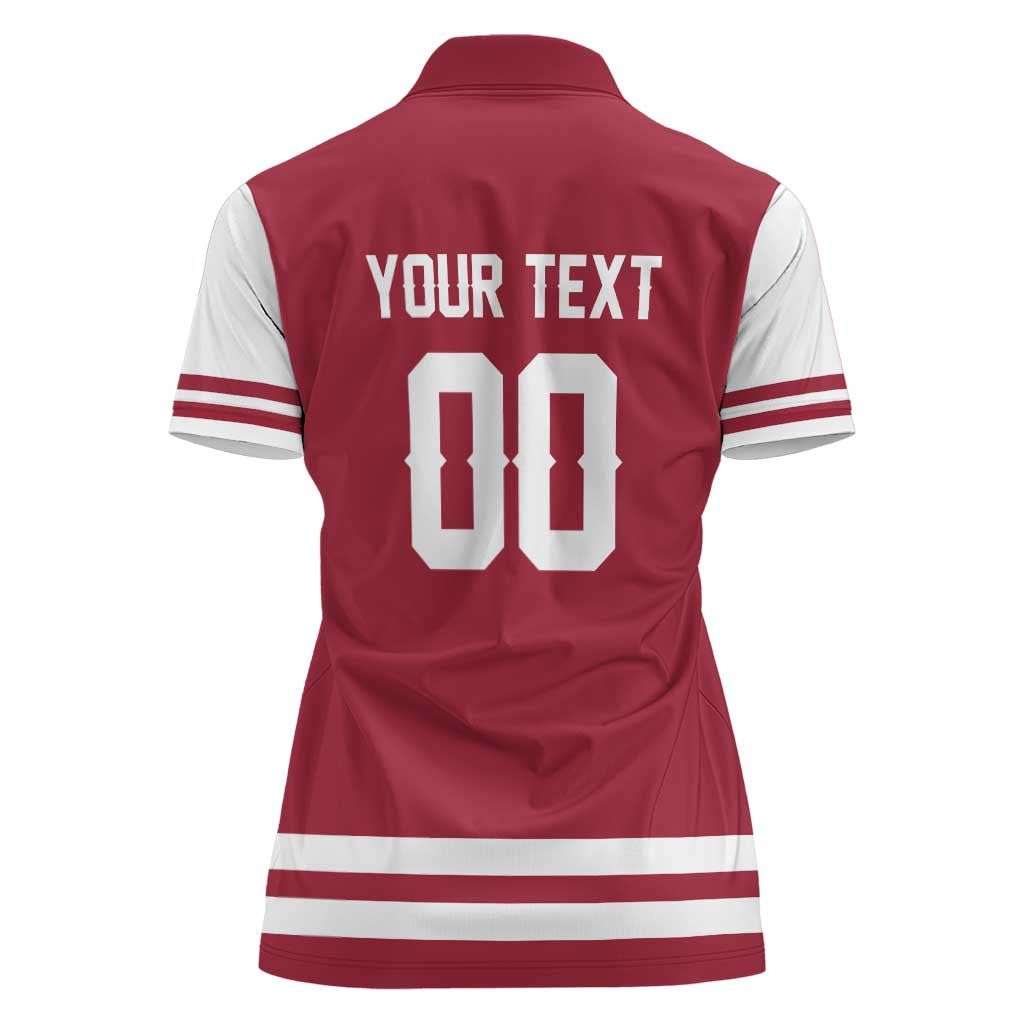 Custom Hockey 2026 Latvia Women Polo Shirt Latvians Go Champions