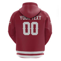 Custom Hockey 2026 Latvia Zip Hoodie Latvians Go Champions