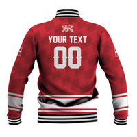 Custom Hockey 2026 Denmark Baseball Jacket Danish Lions Go Champions