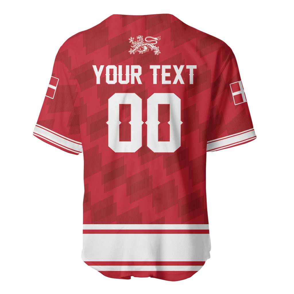 Custom Hockey 2026 Denmark Baseball Jersey Danish Lions Go Champions