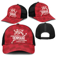 Hockey 2026 Denmark Baseball Net Cap Danish Lions Go Champions