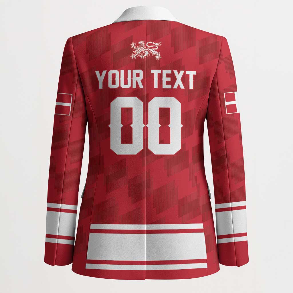Custom Hockey 2026 Denmark Blazer Danish Lions Go Champions