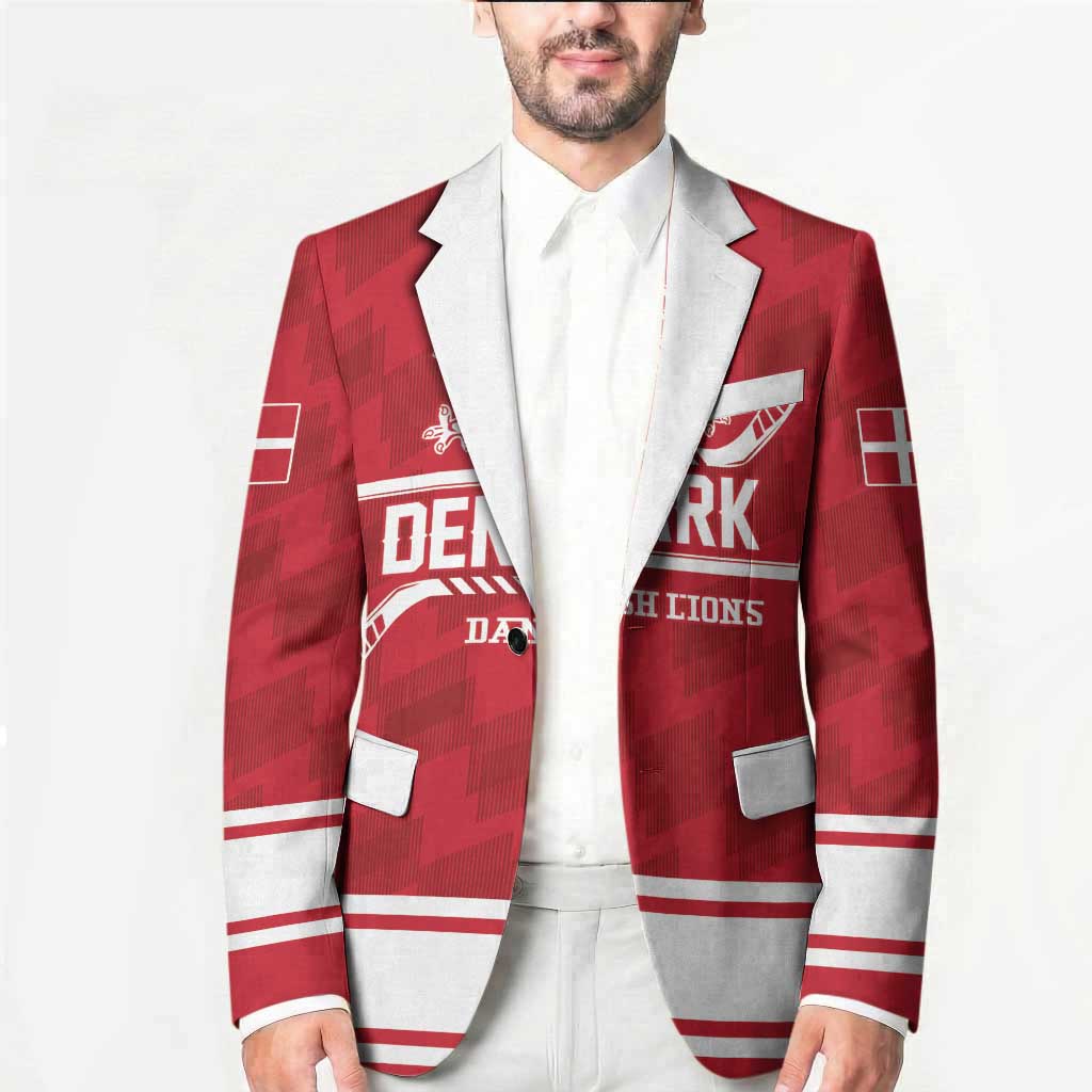 Custom Hockey 2026 Denmark Blazer Danish Lions Go Champions