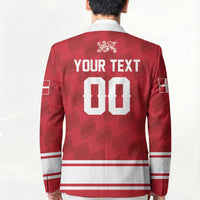 Custom Hockey 2026 Denmark Blazer Danish Lions Go Champions
