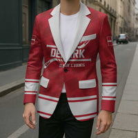Custom Hockey 2026 Denmark Blazer Danish Lions Go Champions