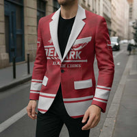 Custom Hockey 2026 Denmark Blazer Danish Lions Go Champions