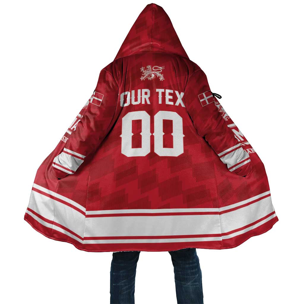 Custom Hockey 2026 Denmark Cloak Danish Lions Go Champions