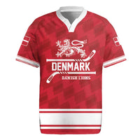 Custom Hockey 2026 Denmark Rugby Jersey Danish Lions Go Champions