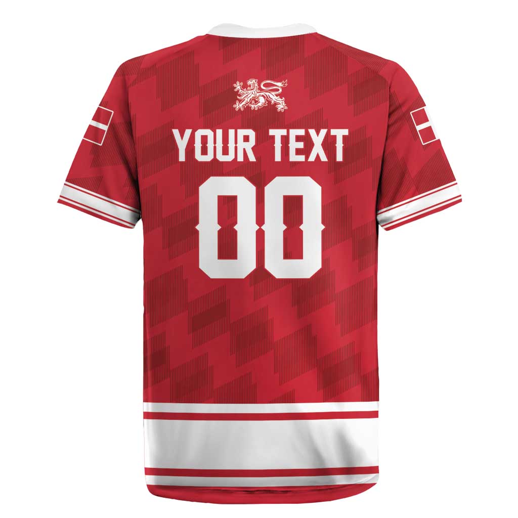Custom Hockey 2026 Denmark Rugby Jersey Danish Lions Go Champions