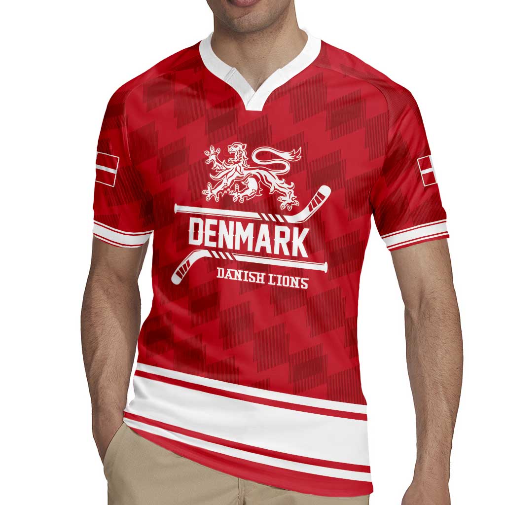 Custom Hockey 2026 Denmark Rugby Jersey Danish Lions Go Champions