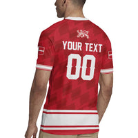 Custom Hockey 2026 Denmark Rugby Jersey Danish Lions Go Champions