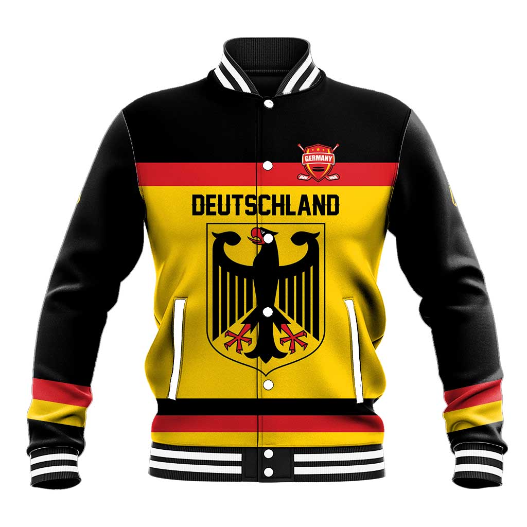 Custom Hockey 2026 Germany Baseball Jacket Trager der Adler