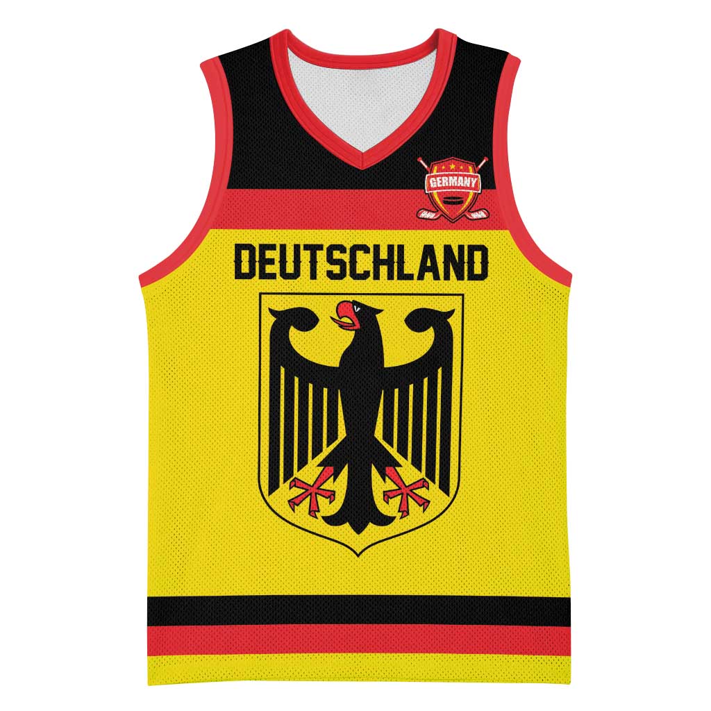 Custom Hockey 2026 Germany Basketball Jersey Trager der Adler