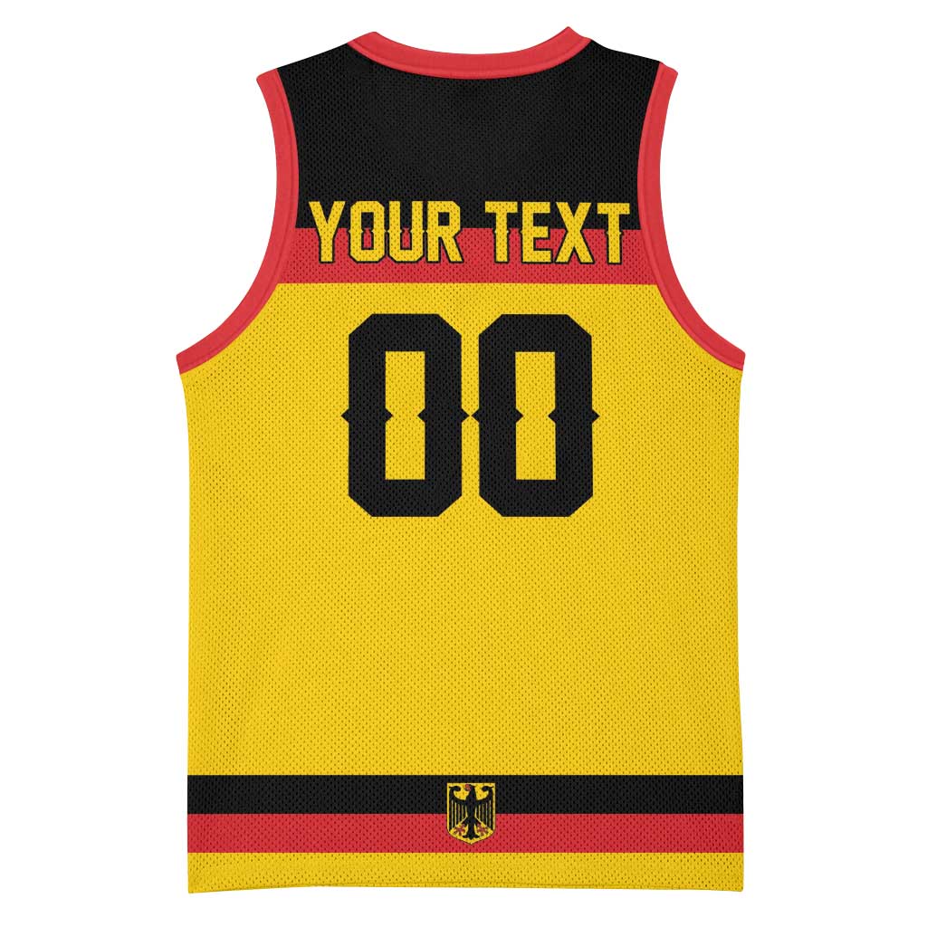 Custom Hockey 2026 Germany Basketball Jersey Trager der Adler