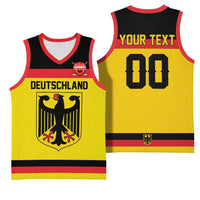 Custom Hockey 2026 Germany Basketball Jersey Trager der Adler