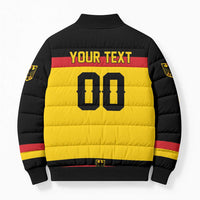 Custom Hockey 2026 Germany Bomber Puffer Jacket Trager der Adler