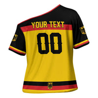 Custom Hockey 2026 Germany Cross Shoulder Shirt Trager der Adler