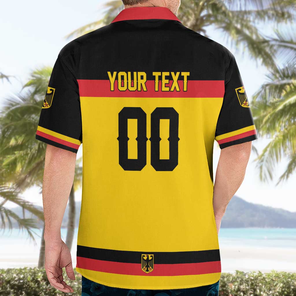 Custom Hockey 2026 Germany Hawaiian Shirt Trager der Adler