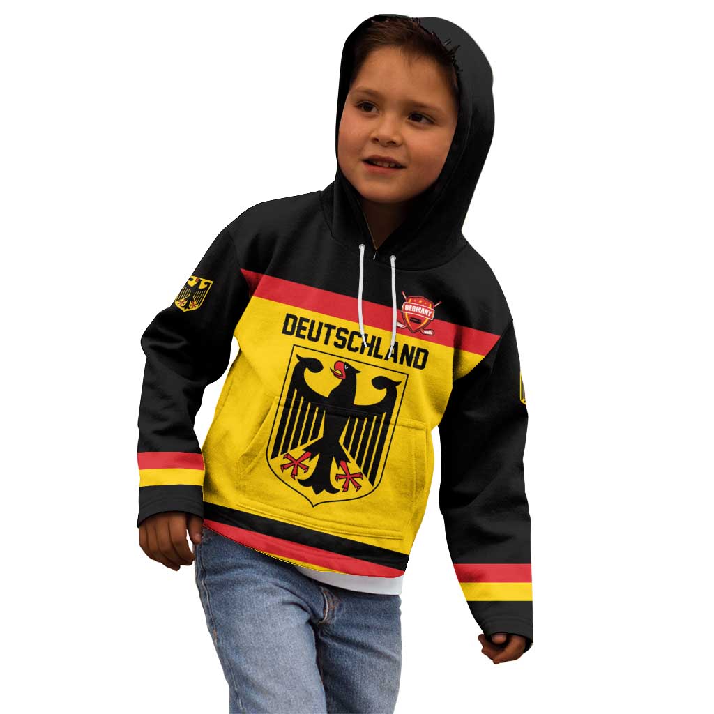 Custom Hockey 2026 Germany Kid Hoodie Trager der Adler