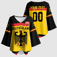 Custom Hockey 2026 Germany Kimono Sleeve Blouse Trager der Adler