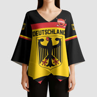 Custom Hockey 2026 Germany Kimono Sleeve Blouse Trager der Adler
