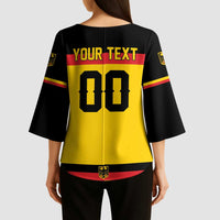 Custom Hockey 2026 Germany Kimono Sleeve Blouse Trager der Adler