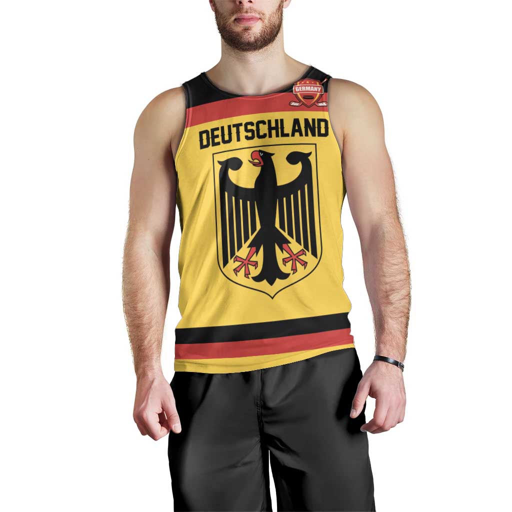 Custom Hockey 2026 Germany Men Tank Top Trager der Adler