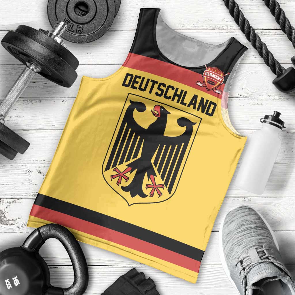 Custom Hockey 2026 Germany Men Tank Top Trager der Adler