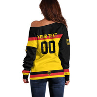 Custom Hockey 2026 Germany Off Shoulder Sweater Trager der Adler
