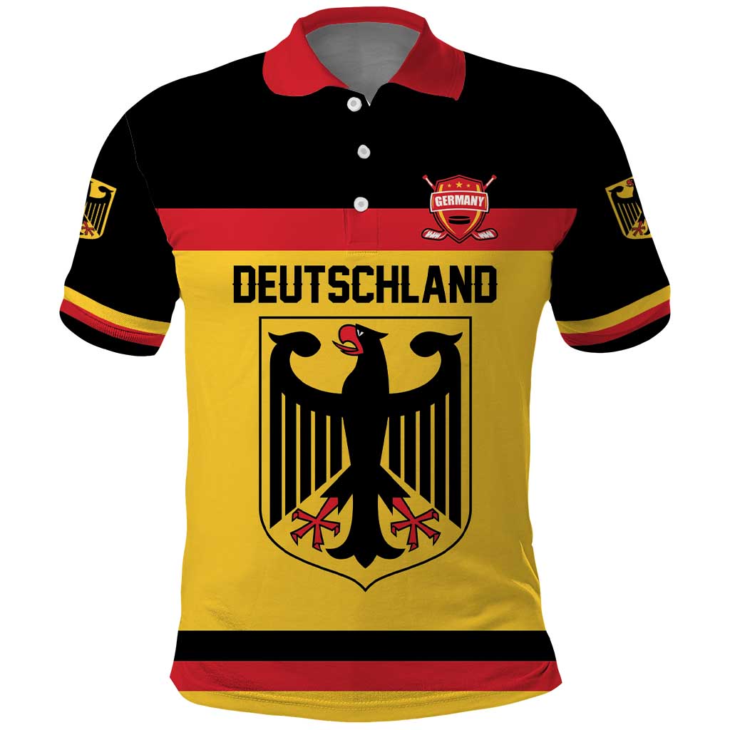 Custom Hockey 2026 Germany Polo Shirt Trager der Adler