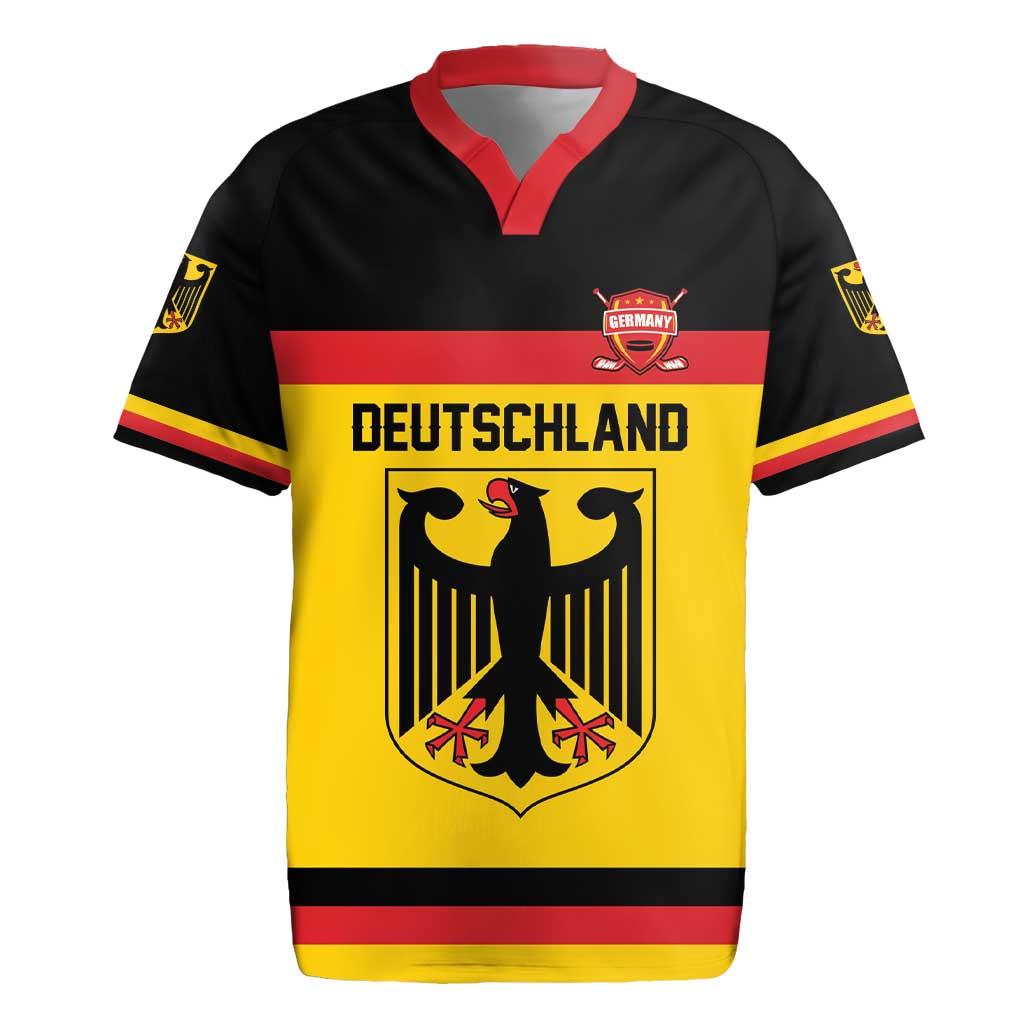 Custom Hockey 2026 Germany Rugby Jersey Trager der Adler