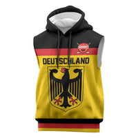 Custom Hockey 2026 Germany Sleeveless Hoodie Trager der Adler