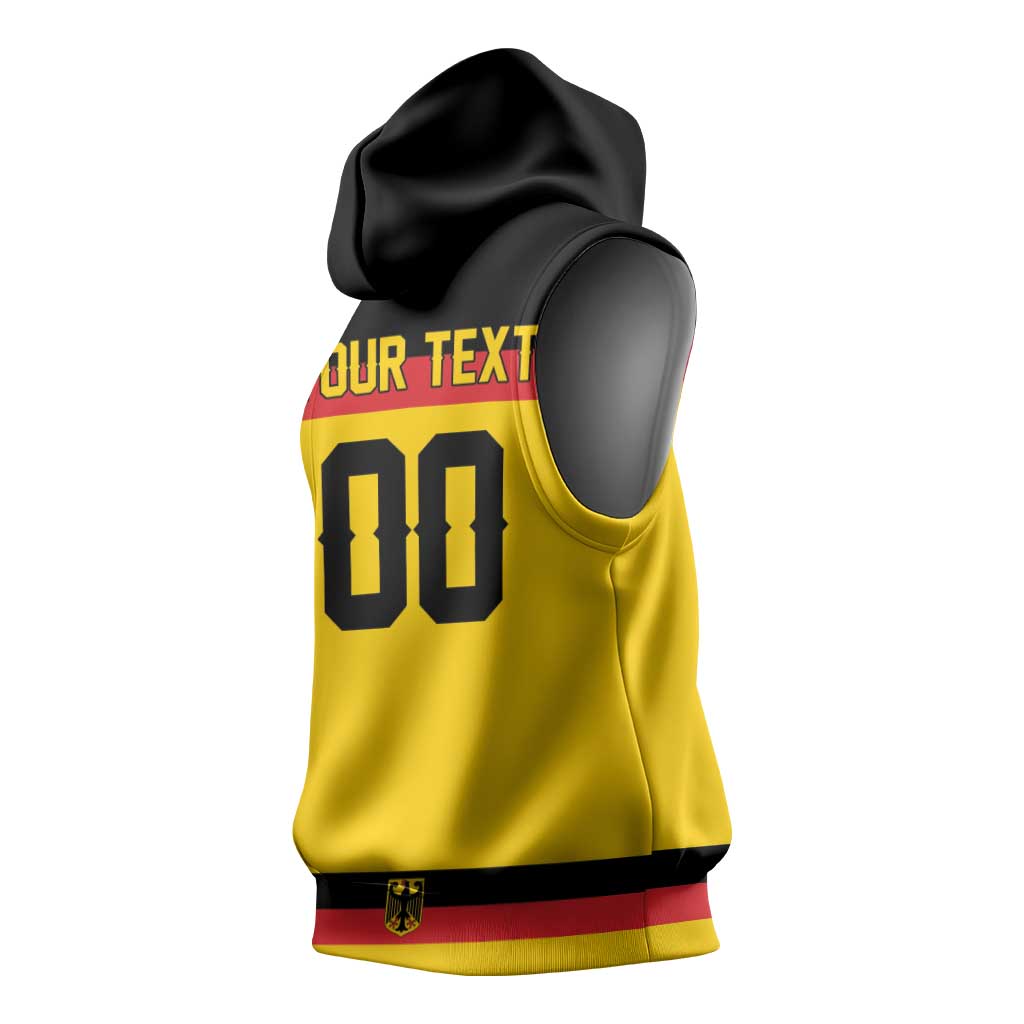 Custom Hockey 2026 Germany Sleeveless Hoodie Trager der Adler