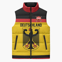 Custom Hockey 2026 Germany Sleeveless Puffer Jacket Trager der Adler