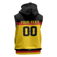 Custom Hockey 2026 Germany Sleeveless Zip Hoodie Trager der Adler
